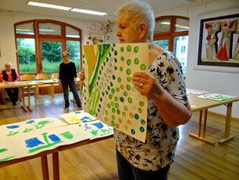 Kunstaktionstag mit Simone Rosenow